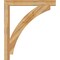 Ekena Millwork Thorton Block Rough Sawn Bracket, Western Red Cedar, 4"W x 38"D x 44"H BKT04X38X44THR05RWR - alternate 3